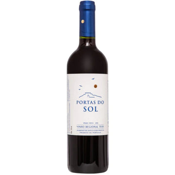 Vinho Tinto Seco Português  Trincadeira/Tinta miúda/Castelão 750Ml Portas Do Sol